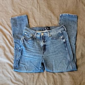 Gap high rise slim jeans